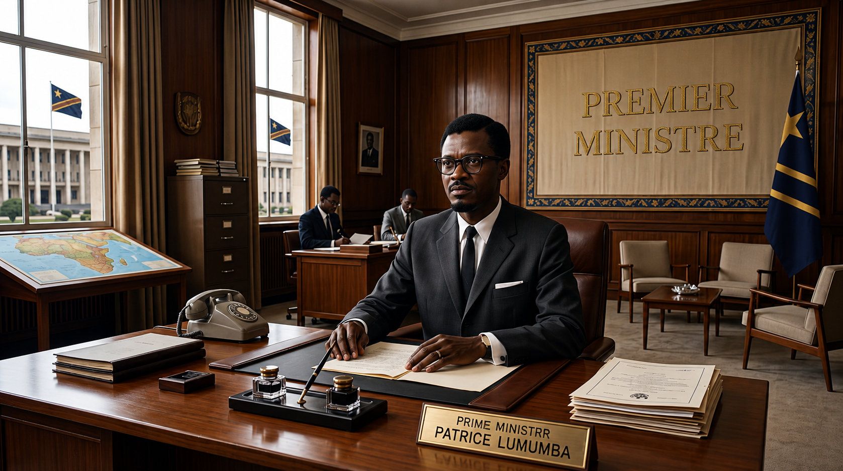 Patrice Lumumba — Premier Ministre