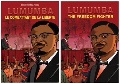Lumumba, le combattant de la liberté – Couverture FR/EN